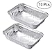 Produktbild BESTOMZ 10pcs Einweg Quicheform Aluminiumfolie Backform Obsttorte Pastete Pfanne, Einweg Pastete Pfanne, Obsttorte Pfannen, Einweg-BBQ-Pfanne, BBQ-Teller