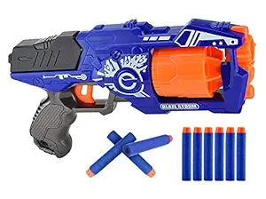 Popsugar Storm Manual Soft Dart Gun with 10Pcs Soft Darts/ 10Pcs Sucution Cup Darts