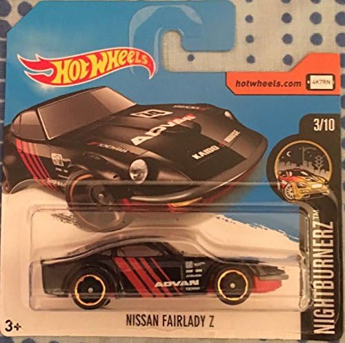 Hot Wheels 2017 Nightburnerz Nissan Fairlady Z 357/365 (Short Card)