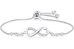 LIVLOKO sterling silver bracelet for women silver jewellery bracelets for womens Bracelet Gifts for Women silver jewellery for women 925 silver bracelet infinity bracelet for women
