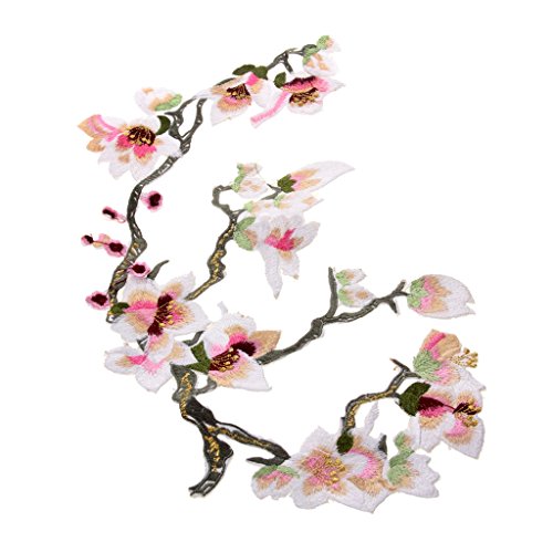 1Pcs Beliebte DIY Orchid Appliquestickerei SpitzeApplique Orchid Motive - 5