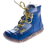  Damen Leder Winter Stiefeletten TMA gefüttert Knöchel Schuhe Blau Knöchelschuhe Stiefel Gr. 40