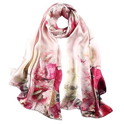 Story of shanghai foulard femme mousseline de soie coloré écharpe châle léger élégant