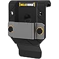 MELOTOUGH Tape Measure Holder,Tape Measure Belt Clip,Tape Measure Holster,Tool Belt Clip,Measuring Tape Holder for Belt(Black)