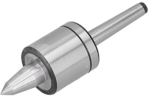 Estink Centro Giratorio MK1, Contrapunto para Torno, Cono Morse 60°, Alta Precisión 0,01 mm, Accesorio para Carpintería