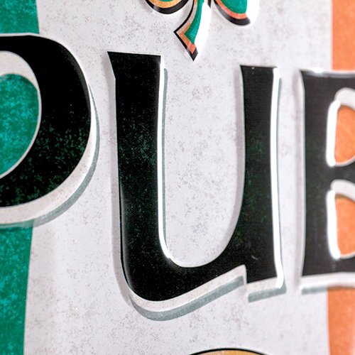 Nostalgic-Art 23226 Open Bar Irish Pub, Blechschild, 30 x 40 cm - 3