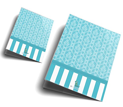 U-Heft Hülle SET Blue Nature Untersuchungsheft Hülle & Impfpasshülle personalisierbar mit Namen und Geburtsdatum - 6