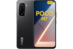 XIAOMI POCO M7, Smartphone 8+256GB, Display FHD+ da 6,9" 144Hz, Snapdragon 685, Doppia fotocamera AI da 50MP, Batteria da 7000mAh, Garanzia di 2 anni, Nero, Caricabatterie non incluso