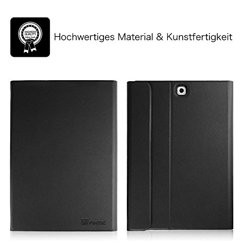 Fintie Blade X1 Samsung Galaxy Tab S2 9.7 Bluetooth Tastatur Hülle Keyboard Case – Ultradünn leicht SmartShell Ständer Schutzhülle mit magnetisch abnehmbar drahtloser Bluetooth Tastatur für Samsung Galaxy Tab S2 T810N / T815N / T813N / T819N 24,6 cm (9,7 Zoll) Tablet, Schwarz - 3