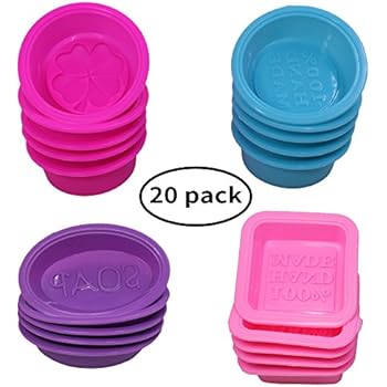 POFET 10 Stampi Per Sapone A Forma Di Quadrifoglio, 1 Cavità