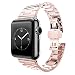 Produktbild MP power ® 38mm Roségold gerade Ende massiv Edelstahl Armband Band Armband für Apple Watch APPLE WATCH II Apple Watch Apple Watch Serie 1 2 Series 1 2