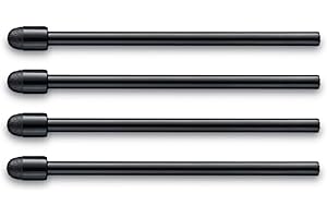 LAMY AL-Star EMR Stylus Pen Pointes de Remplacement (4 pcs.) - Pointe Ronde remplaçable LAMY Z108 EMR Pen Pom - idéal pour Les Surfaces Rugueuses (Mates) - Rayon de la Pointe 0,7 mm