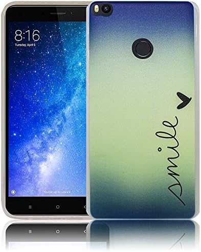 Xiaomi Mi Max 2 Smile Silicone Protective Case Protective Case Mobile Phone Case Cell Phone Case Silicone Case Case Bag Cover Bumper Case Flip smartphone cellphone backcover