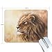Produktbild COOSUN Löwe-Kopf-Mouse-Pads Anti-Rutsch-Gummi Rückfolie Gaming Mouse Pad Mat M mehrfarbig # 001