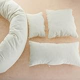 Requisiten Baby Kissen 4 Stück, xjp Neugeborene Fotografie Korb Filler Weizen Donut Stretch Baumwolle Kissen für 0–6 Monate Baby - 6
