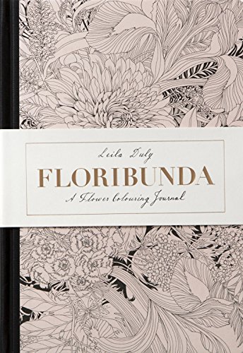 Floribunda a flower colouring journal