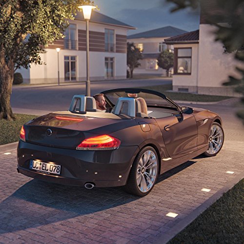 parlat LED Einbaustein Wegbeleuchtung CUS, 10x10cm, 230V, warm-weiß, 3 Stk. - 4