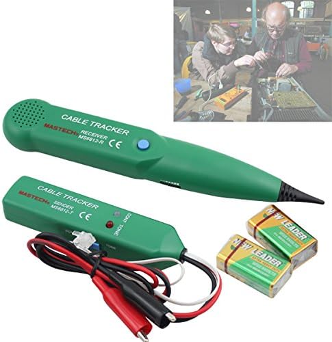 HJ® Network Cable Tester Cable Tracker Locator Pipe Viewfinder Cable