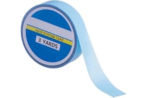 HAIYOX Blue Double-Sided L/ace F/ront Tape,1pcs Wig Tape,Invisible Sticky Hair Extension Tapes,Wig Tape Double Sided Extra Strong,Hair Extension Tapes Roll,H-air E-xtensions T-ape Tabs,L/ace Wig T-ape