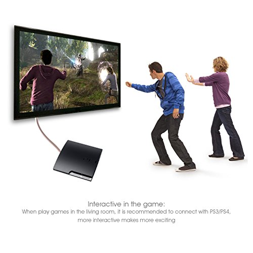 HAVIT High Speed HDMI 2.0 Kabel (4K@60Hz) 6,6ft/2m mit Ethernet und ARC, 24K Goldbeschichtete Anschlüsse, Video 4K 2160p, HD 1080p, 3D für Xbox, PS3, PS4, TV, Laptop, Blu-Ray DVD Player usw. (X90) - 4