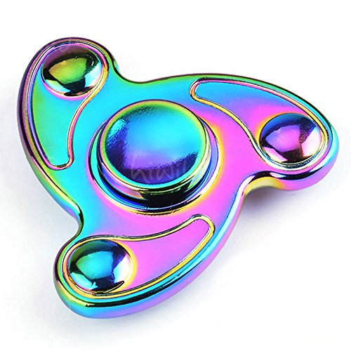 Fidget Hand Spinner ,HiWild Hand Spinner Ceramic Ball Bearing High Speed 2-5 Minute SpinsAntistress and Reduce Anxiety Nervous and Boredom,A Good Gift Toy for ADD ADHD (Rainbow) Fidget Hand Spinner ,HiWild Hand Spinner Ceramic Ball Bearing High Speed 2-5 Minute SpinsAntistress and Reduce Anxiety Nervous and Boredom,A Good Gift Toy for ADD ADHD (Rainbow)