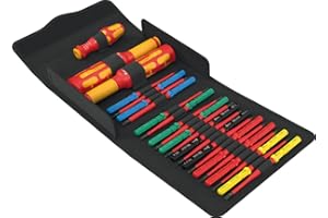 Wera 05006633001 Kraftform Kompakt VDE Safe-Torque Speed Schaltschrank-Set 1, 23-teilig