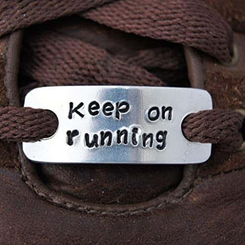 Personalised Trainer Tags (A Pair) aluminium shoelace tags Lace