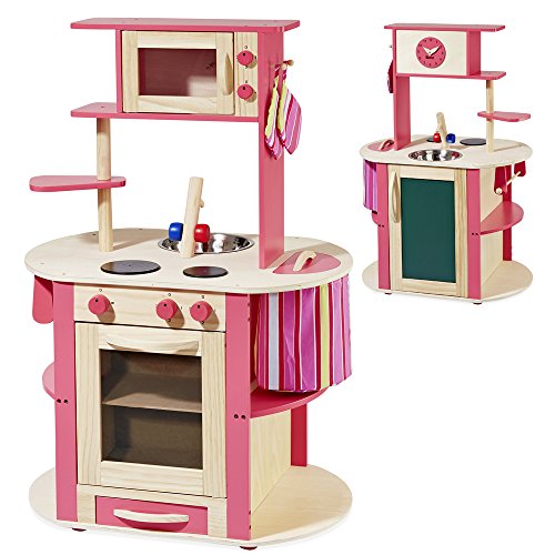 Preisvergleich Produktbild Spielküche aus Holz - rundum bespielbar von howa 4811
