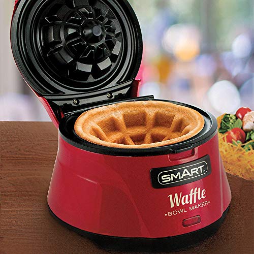 Preisvergleich Produktbild Smart Waffel Schüssel Maker - ROT