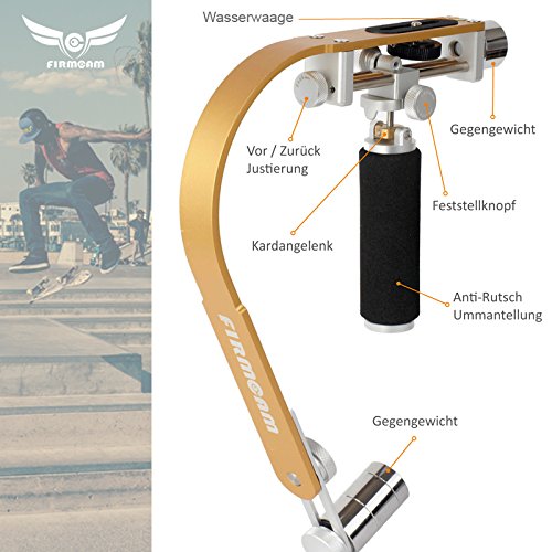 LARK Schwebestativ / Steadycam für Actioncams, Smartphone und kleine Camcorder von Firmcam reviews LARK Schwebestativ / Steadycam für Actioncams, Smartphone und kleine Camcorder von Firmcam