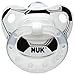 Produktbild NUK 10176069 Silikon Beruhigungssauger, Schnuller, Fußball mit Ring, Größe 2, 6-18 Monate, BPA-frei, 1 Stück, schwarz-weiß