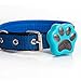 Produktbild Enshey GPS-Tracker für Hund und Katze Haustier GPS-Leds blinken Halsband Anti-verlorene Tracker Wifi Sicherheit Alarm wasserdicht blau