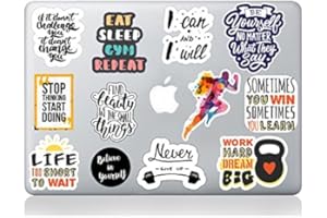 WALL4STICKERS Motivacional Ordenador portátil Stickerbomb Pegatinas Deporte Gym Kick Ass Graffiti macbook Laptop Piel Skateboard calcomanías de Vinilo calcomanías de Arte Pop Pegatinas Surtidas Pack Snowboard