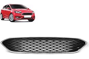 ROBUST CAR PARTS ROBUST Centre Front Bumper Chrome Center Radiator Grille for Ford Focus III Mk3 1875314 1EB 8200 AB 2014-2018