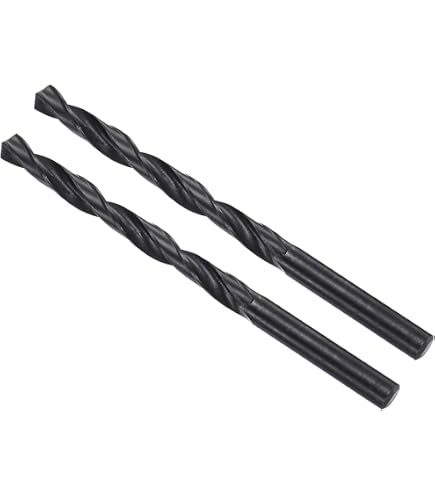 CoCud Mini Spiralbohrer Set, 1,8 Mm Durchmesser, 80 Mm Gesamtlänge, HSS, Titanbeschichtet, 5 Stück