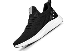 Feethit Turnschuhe Herren Laufschuhe Sportschuhe Sneaker rutschfeste Gummisohlen Leichte und Atmungsaktiv für Gehen