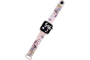 HOAQPPOY Stitch Reloj Niño Niña, Reloj Stitch Regalos, Regalo Niño 6 7 8 9 10 11 12 años, Regalo Niña 6 7 8 9 10 11 12 años