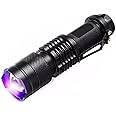 Store2508 UV LED Torch Flashlight Metal Zoomable 395nm Ultraviolet Torch