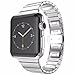Produktbild Apple Watch 42 mm Butterfly Edelstahl Stainless Steel Armband für Series 1 / 2 / 3 Basic / Sport / Edition in Silber