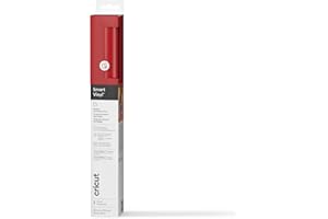 Cricut Smart Vinyl Permanent 33x91cm 1 Sheet (Red)