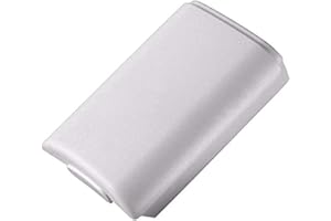 ITSTUFF Batteriefach Akku Gehäuse Deckel Case Abdeckung Cover für Gamepad Xbox 360 Controller Xbox 360 Wireless Controller passgenau stabil langlebig - weiß