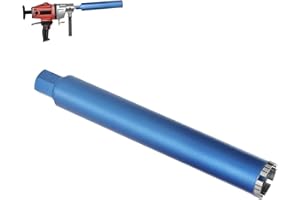1 ¼ UNC Diamantbohrkrone Dosensenker mit 10mm Turbo | L 460 mm | Ø 52 mm | 5 Segmente, Diamant-Bohrkron Kernbohrkrone für Kernbohrgeräte, Nass- / Trocken Bohrkrone Fliesenbohrer für Beton