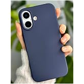 Lavderuar iPhone 17 ile Uyumlu İ&ccedil;i Kadife Lansman Silikon Kılıf &ndash; Kamera Korumalı, Darbe Emici, Premium Yumuşak Kapak Laciver