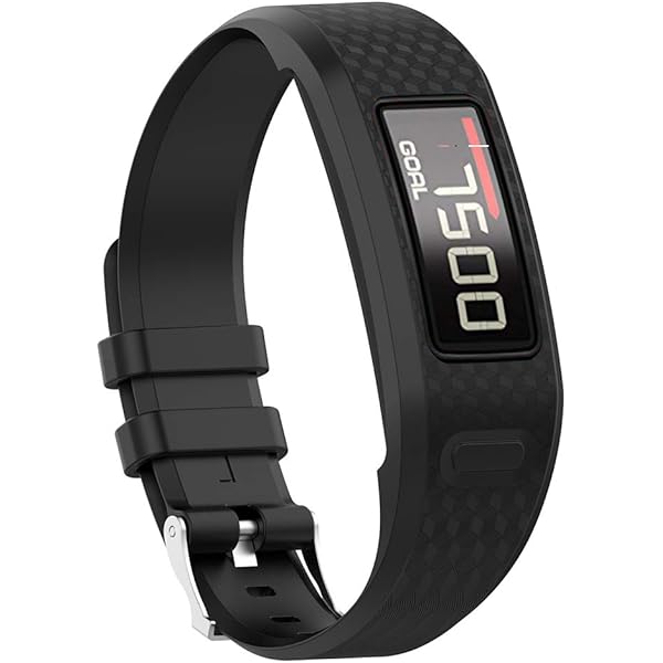 Meiruo Cinturino Di Ricambio In Silicone Per Garmin Vivofit 4, Regolabile, Taglie S (205 Mm) E L (230 Mm), Sostituzione Comoda E Sicura - 4