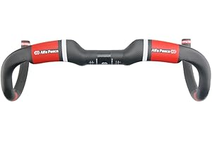 Guidon de vélo de course Guidon de vélo de course Alfa Pasca guidon de vélo de course 31.8mm guidon de vélo de course 400/420 / 440mm 3K / UD mat/brillant guidon de vélo de course