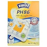 Swirl PH 86 AirSpace Staubsaugerbeutel für Philips...