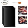 Atpwonz Grillmatte 3er Set Zum Grillen Und Backen Aus Silikon Mit Teflon Antihaftbeschichtung Fr Bis 300c