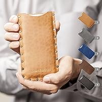 Sony Xperia Leder Case Etui Hülle Tasche Cover personifiziert durch Prägung mit Ihrem Wunschnamen für XZ2 L2 XA2 XA1 Ultra Plus XZ1 xz l1 xa1 xzs xa ultra x performance z5 premium compact z3 c5 m5 e5 c4 m4 aqua e4g e4