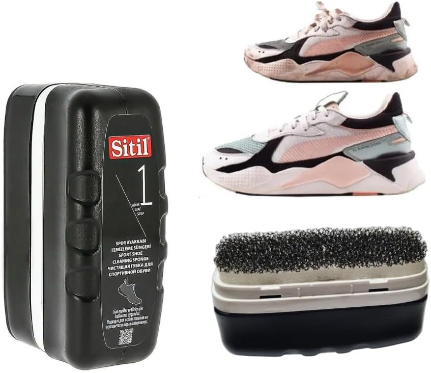 Sitil Hazneli Ayakkabı Süngeri Spor 50 Ml