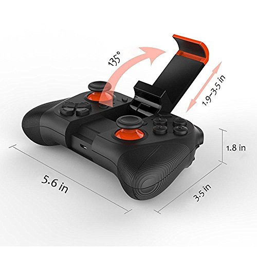 Leegoal  TM  bater  a Mando a Distancia inal  mbrico Bluetooth V 3 0  Controlador de Juego para iPhone Android Smartphones iPad TV PC Controlador 3D VR m  vil